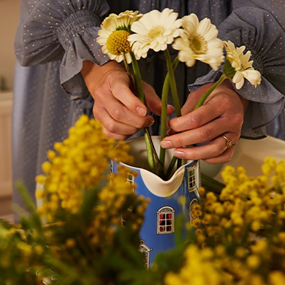 「ムーミン アラビア ( MOOMIN ARABIA )」 ムーミンハウス 蓋付ピッチャー 1.0L