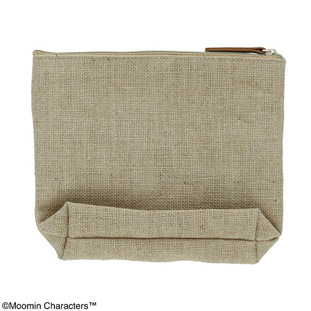 MOOMIN ムーミン ジュートフラワー ポーチ