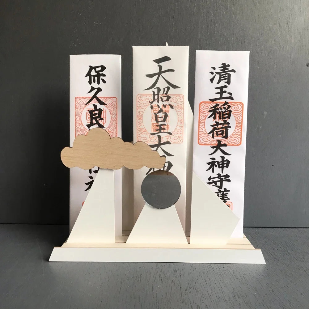 OFUDA STAND (M) お札立て 神様のテーマパーク/ 白