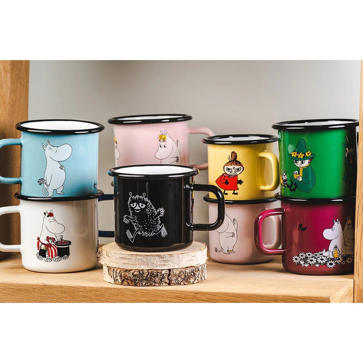 ムーミンマグ スティンキーブラック(370ml)