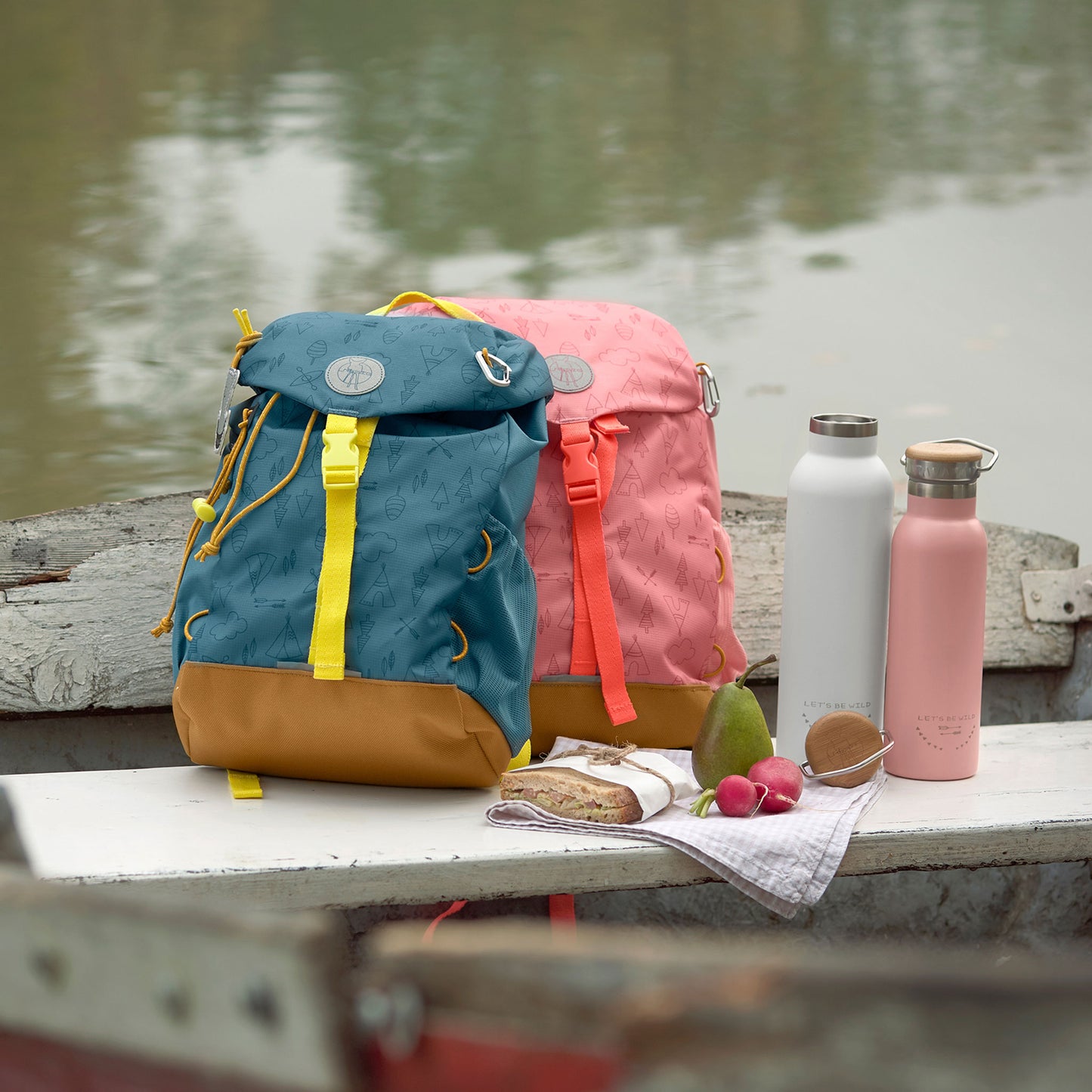Big Outdoor Backpack Adventure ビッグアウトドアバックパック ブルー