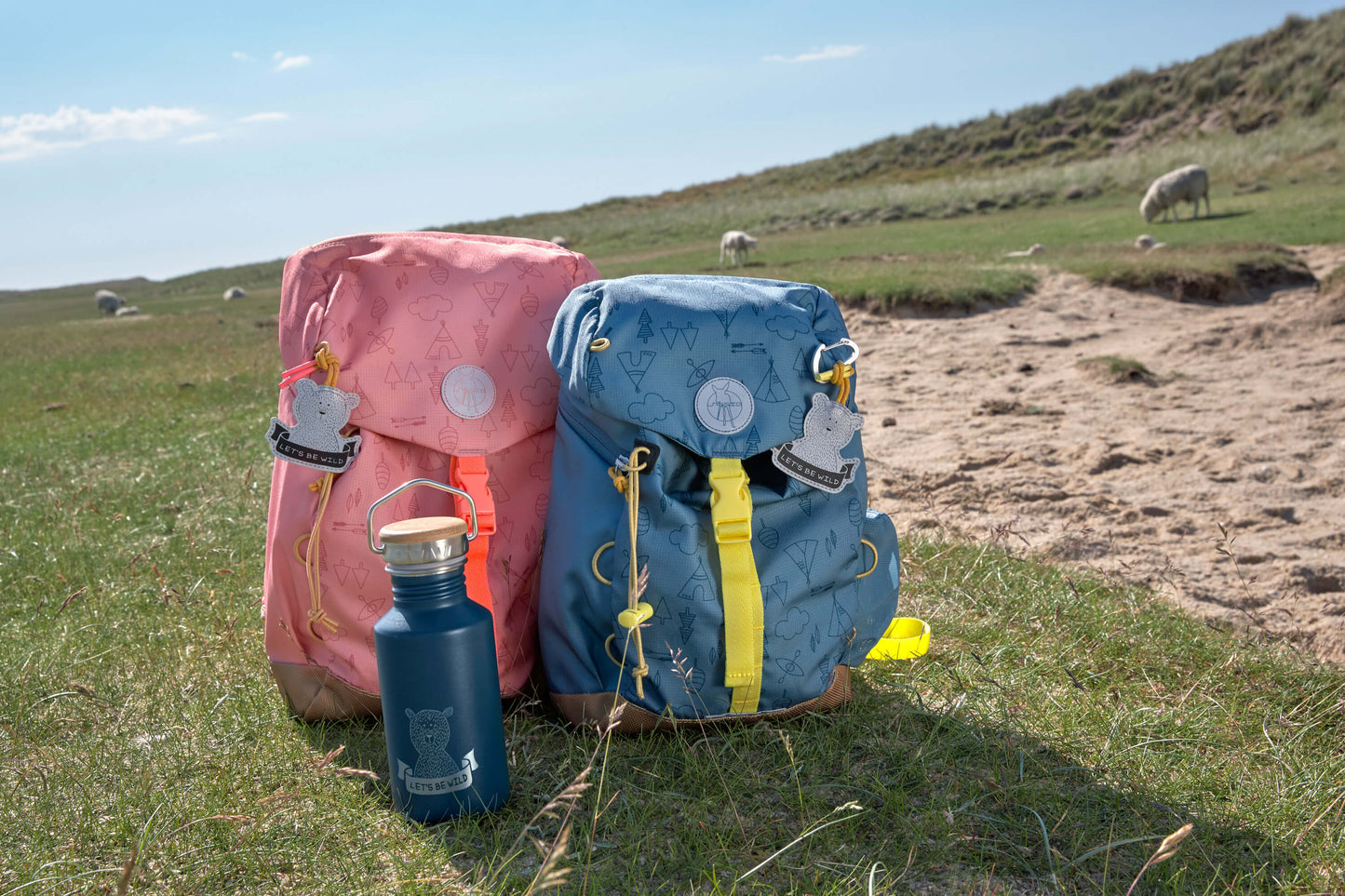 Big Outdoor Backpack Adventure ビッグアウトドアバックパック ブルー