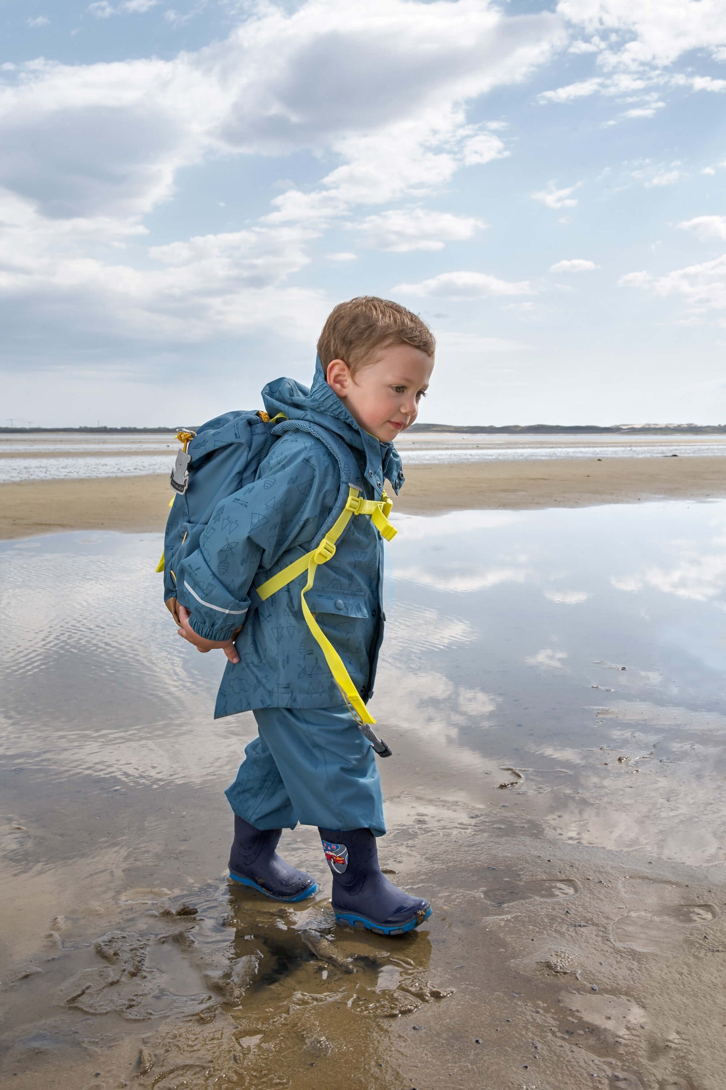 Big Outdoor Backpack Adventure ビッグアウトドアバックパック ブルー