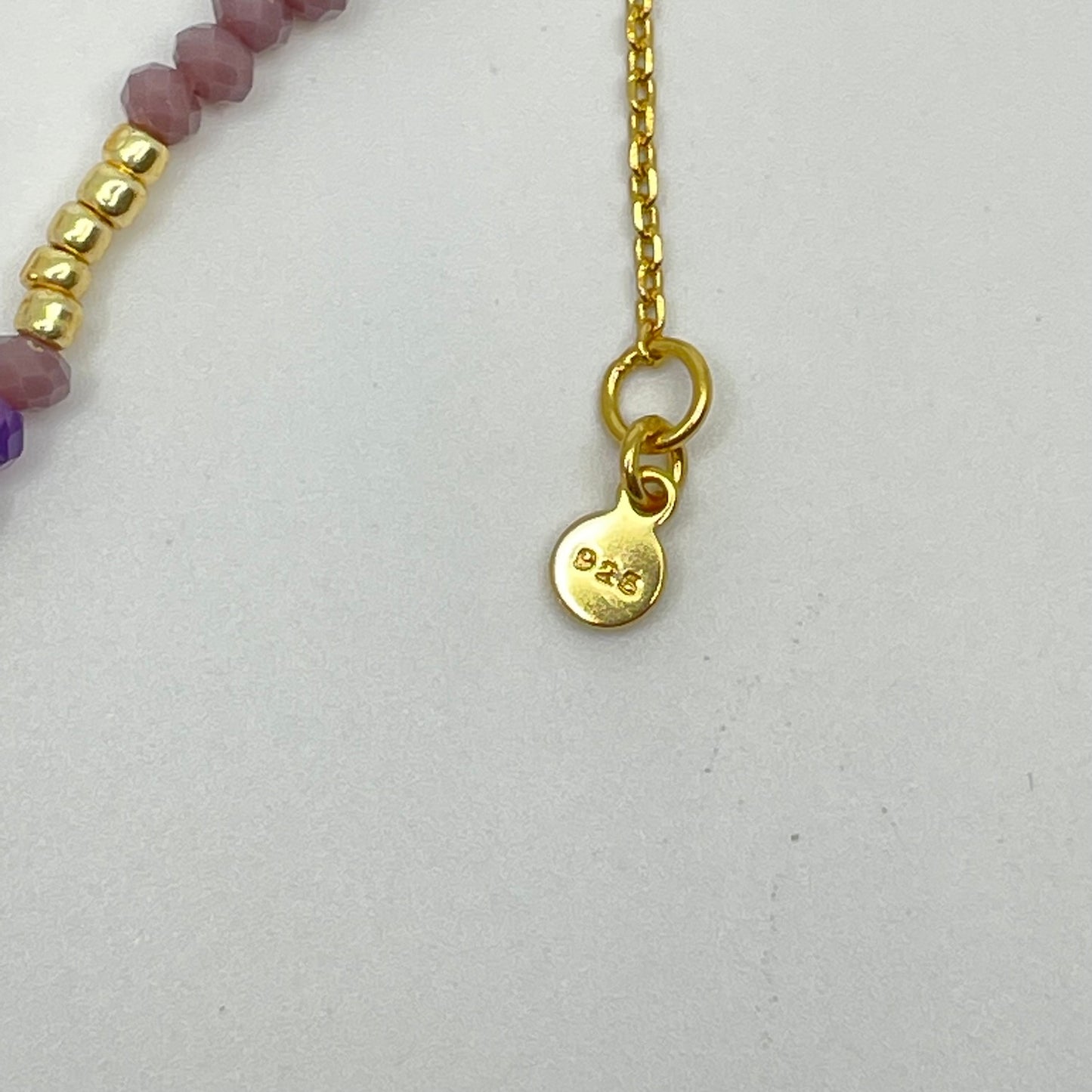 【 Hultquist Copenhagen 】Purple Sia necklace