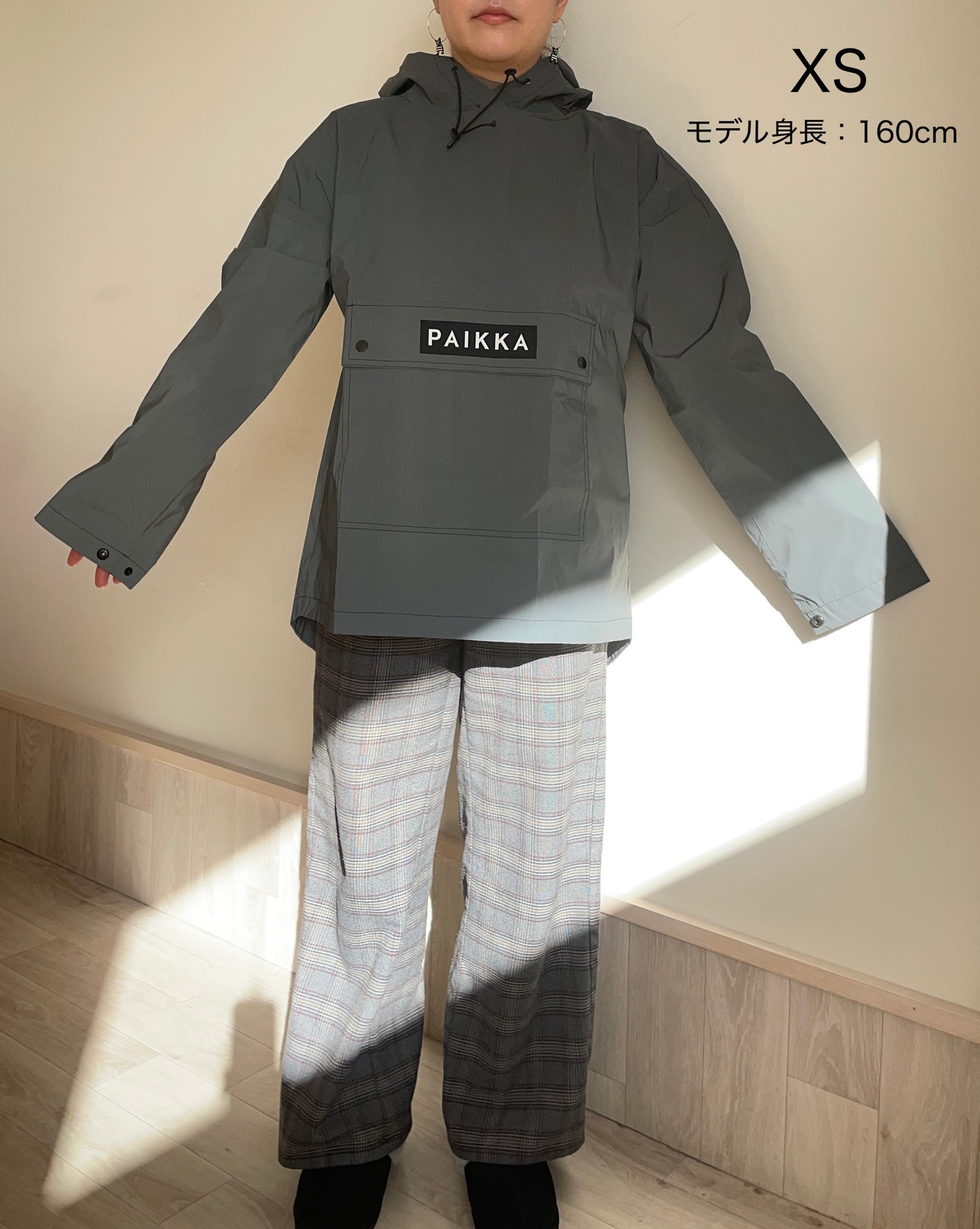 PAIKKA 防寒着としてもオシャレなヴィジリティレインコート 飼い主用
