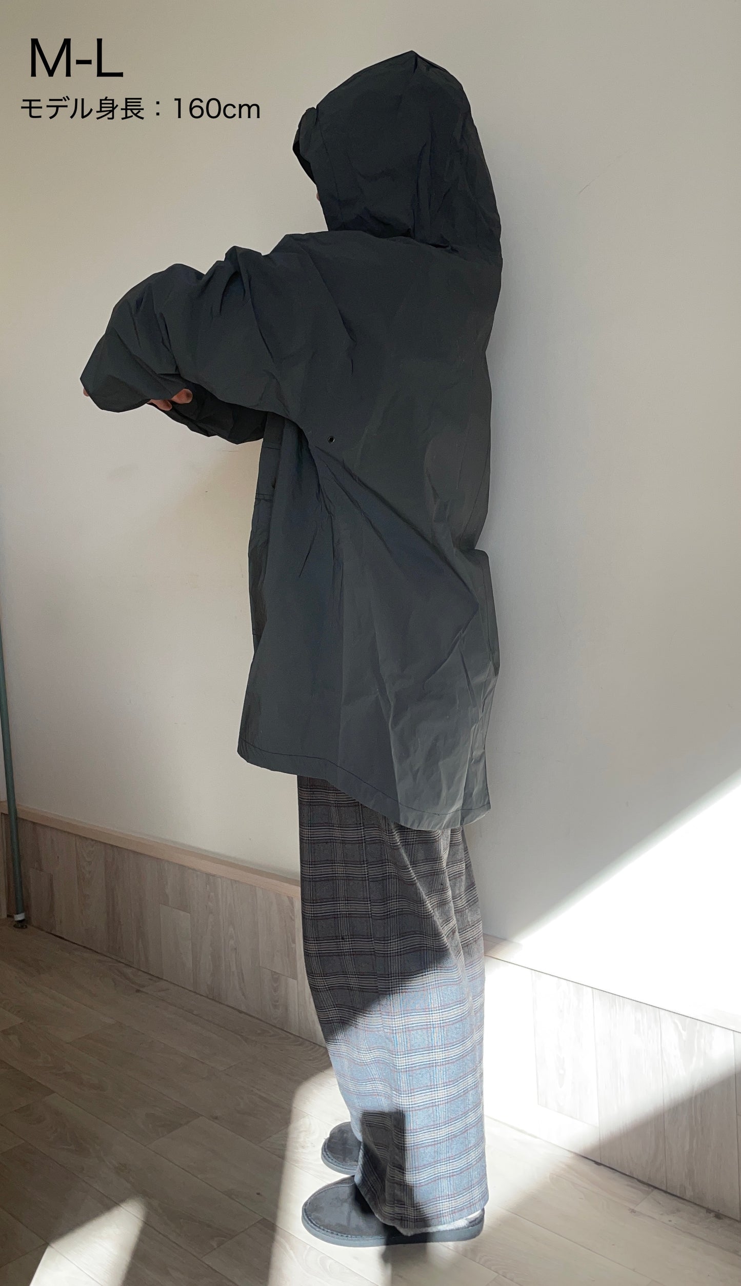 PAIKKA 防寒着としてもオシャレなヴィジリティレインコート 飼い主用