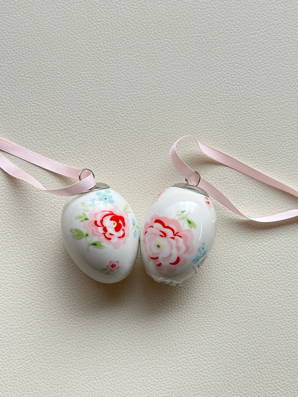 北欧インテリア雑貨 GREENGATE グリーンゲイト Decorative egg Meryl white set of 2 hanging