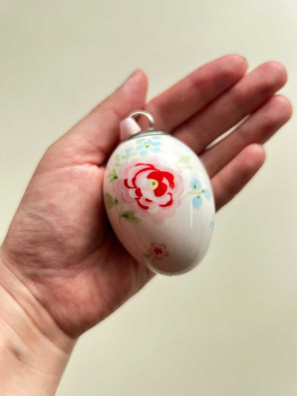 北欧インテリア雑貨 GREENGATE グリーンゲイト Decorative egg Meryl white set of 2 hanging