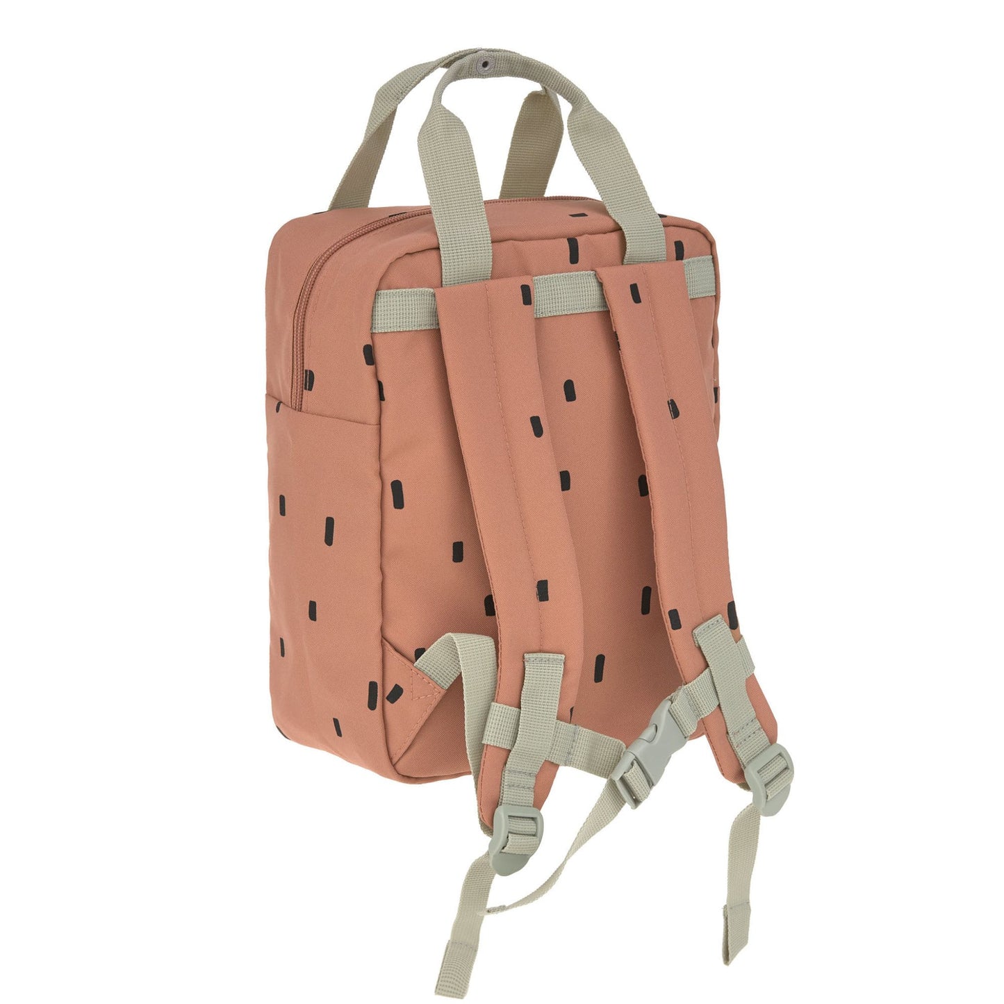 Mini Square Backpack Happy Prints ミニスクエアバックパック キャラメル