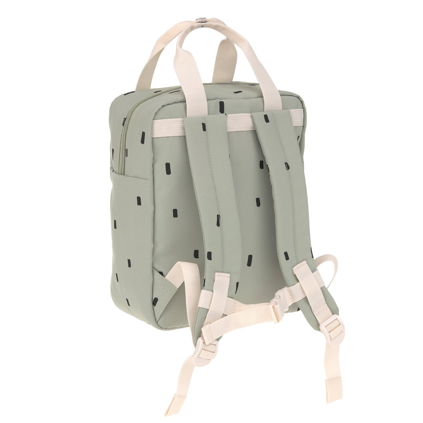 Mini Square Backpack Happy Prints ミニスクエアバックパック ライトオリーブ
