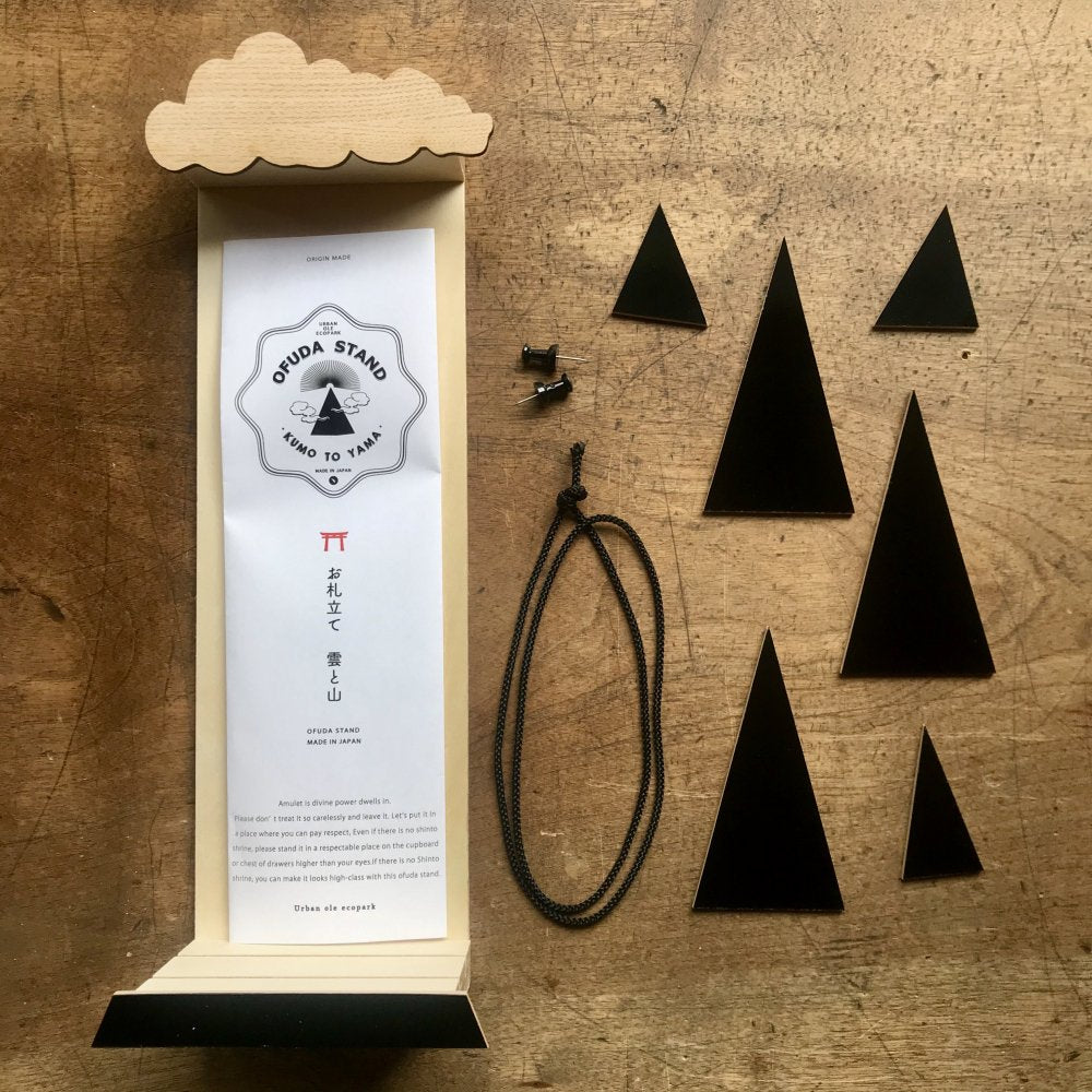OFUDA STAND(S) MOUNTAIN お札立て(S) 雲と山