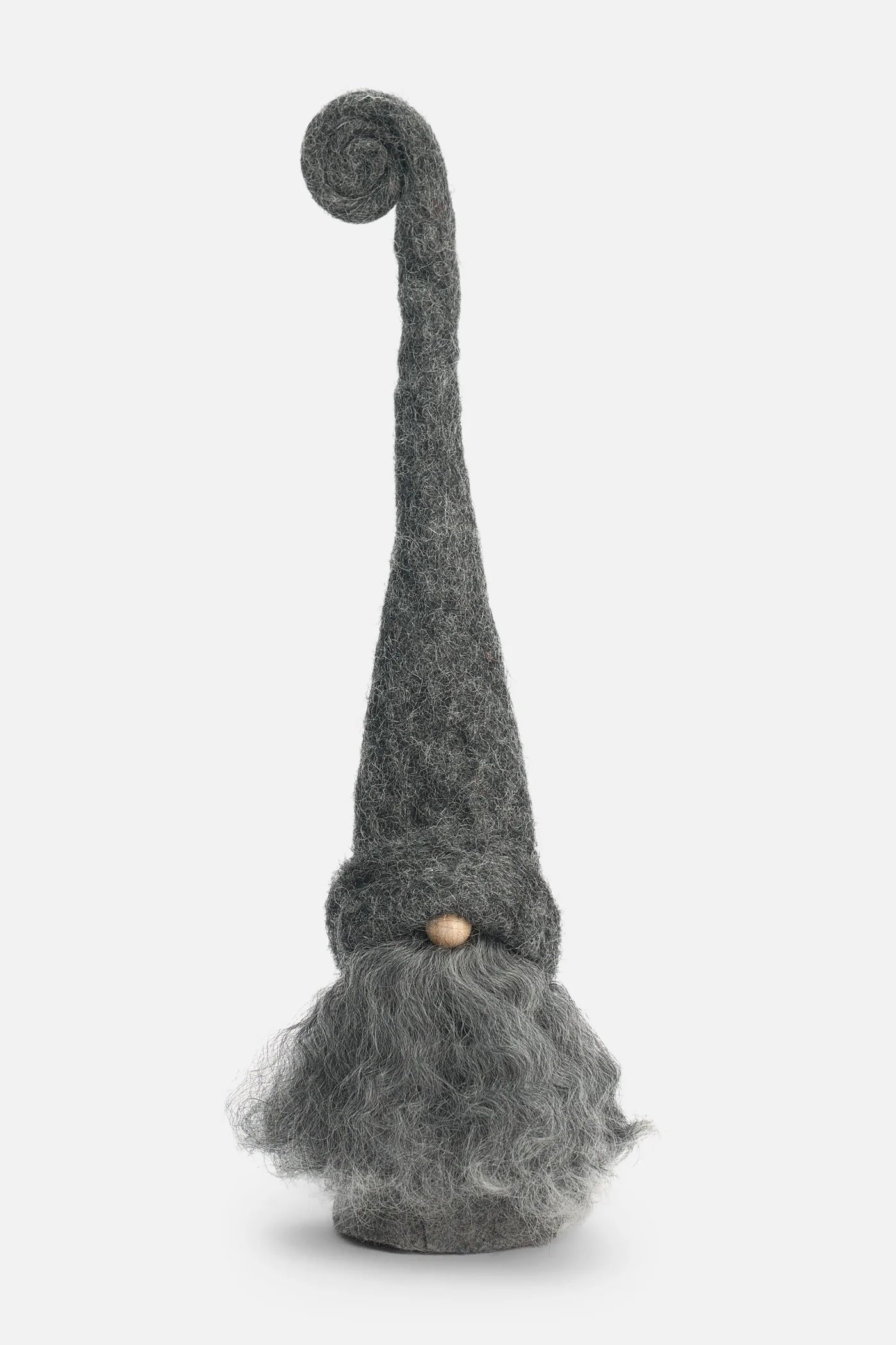 【 Åsa's Tomtebod 】 トムテ Skaggtomte Alfred グレー、赤、緑 25cm