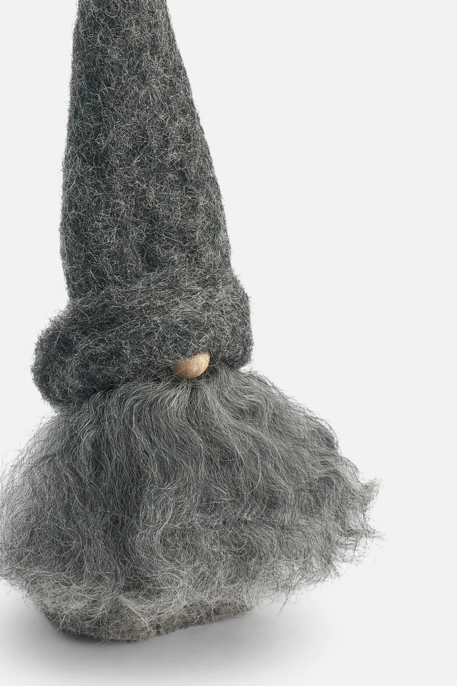【 Åsa's Tomtebod 】 トムテ Skaggtomte Alfred グレー、赤、緑 25cm