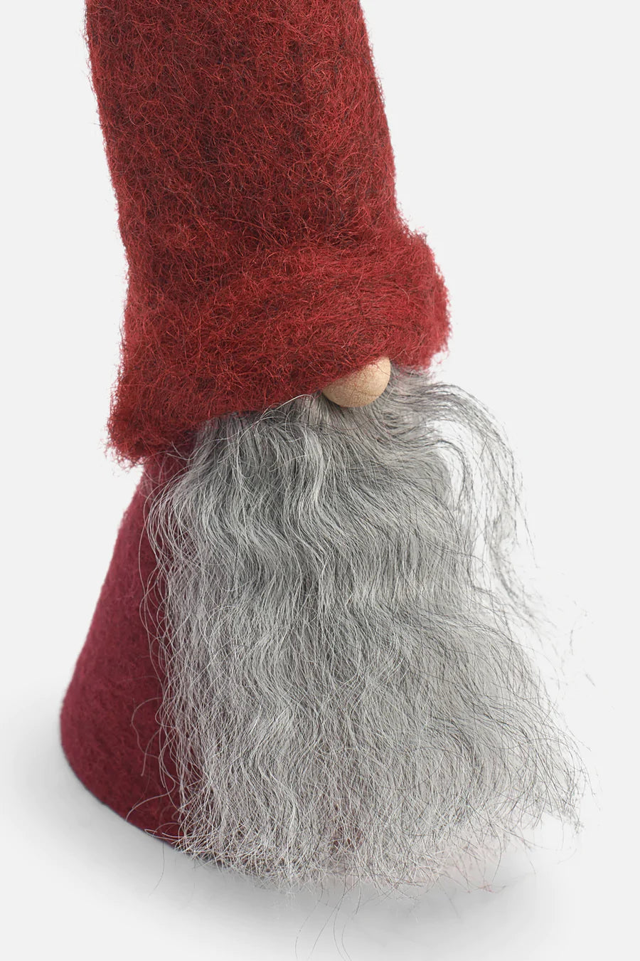 【 Åsa's Tomtebod 】 トムテ Skaggtomte Alfred グレー、赤、緑 25cm