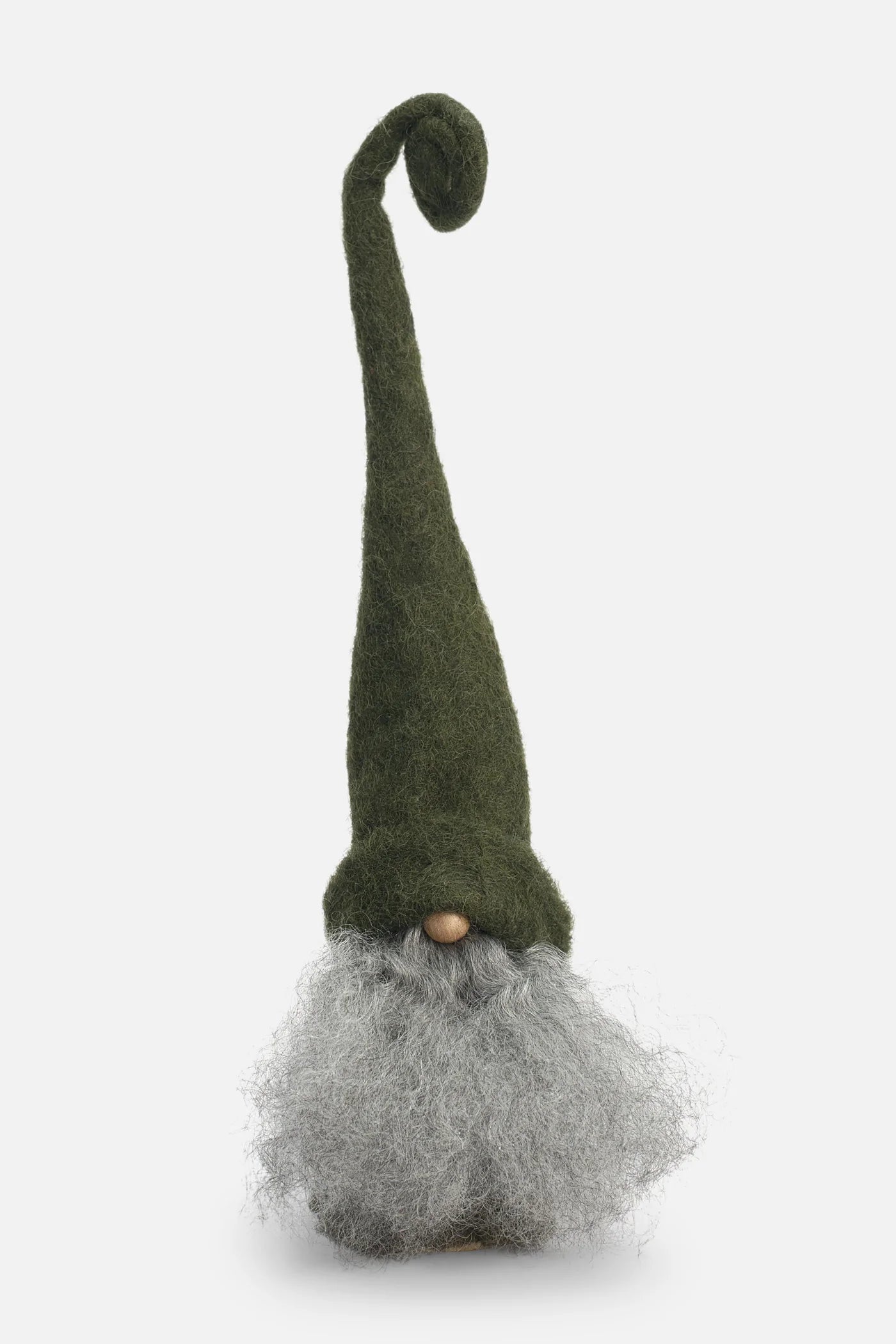 【 Åsa's Tomtebod 】 トムテ Skaggtomte Alfred グレー、赤、緑 25cm