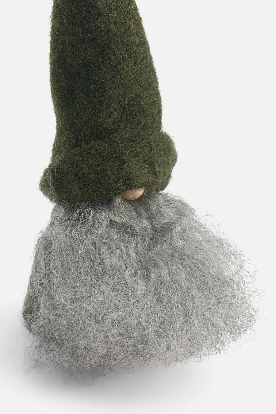 【 Åsa's Tomtebod 】 トムテ Skaggtomte Alfred グレー、赤、緑 25cm
