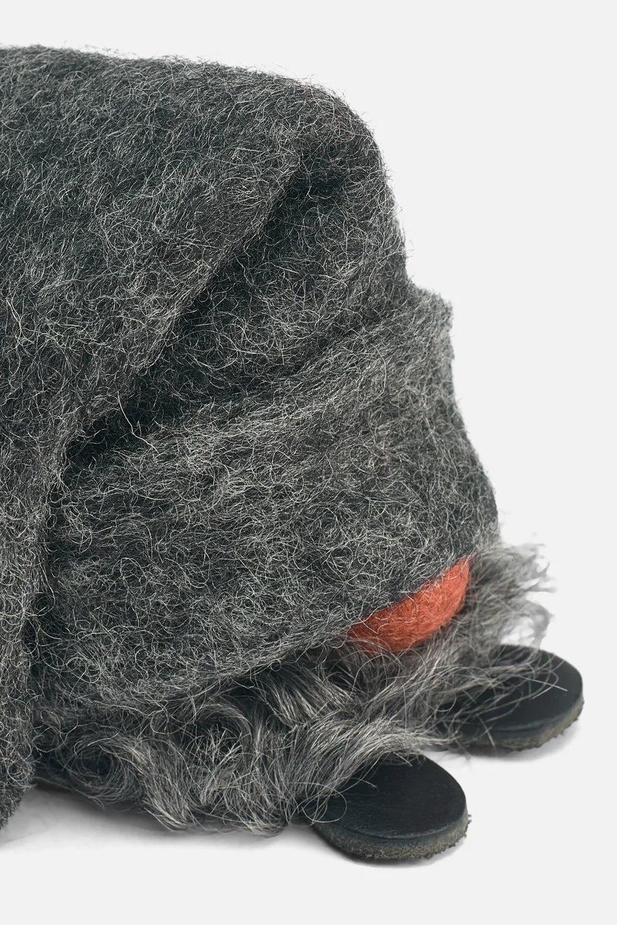 【 Åsa's Tomtebod 】 トムテ Lill-Sune 10cm グレー、赤 10cm