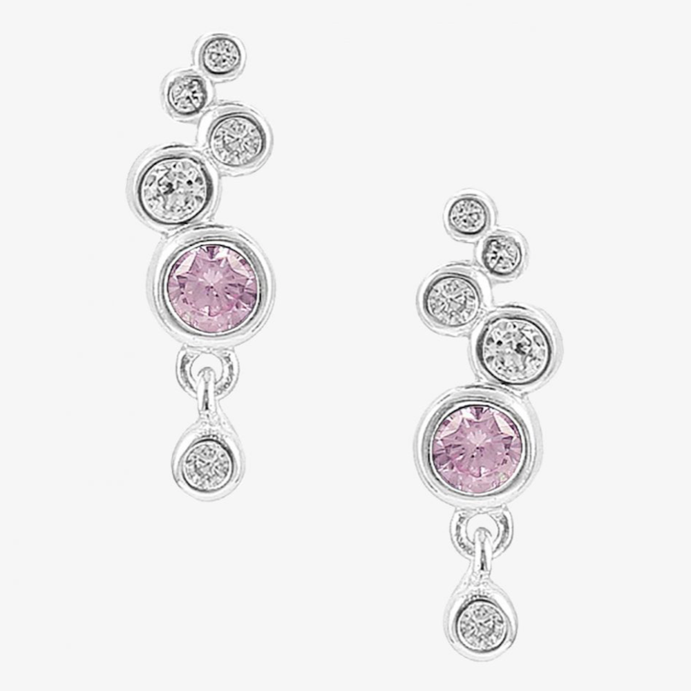 【 Hultquist Copenhagen 】 Amethyst cyclepath earstick