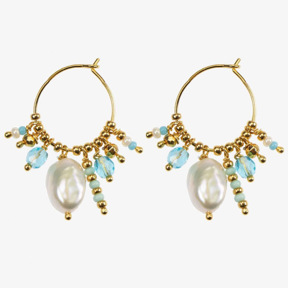 【 Hultquist Copenhagen 】Ocean earrings