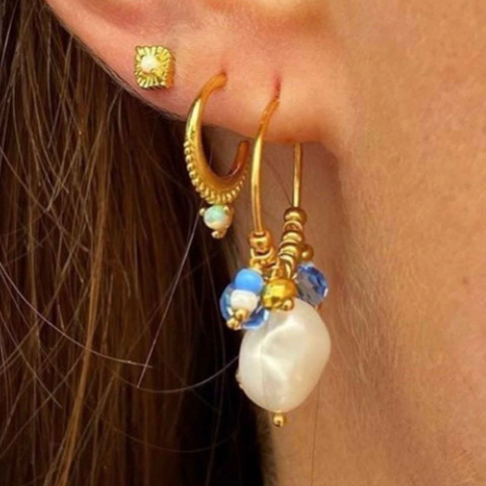 【 Hultquist Copenhagen 】Ocean earrings