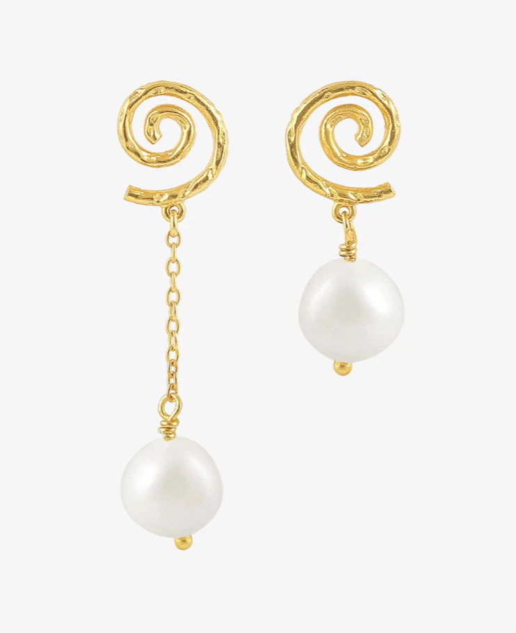 【 Hultquist Copenhagen 】 Twirl earrings