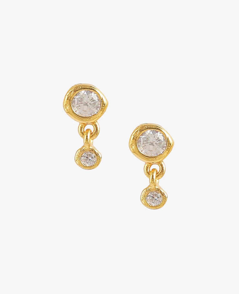 【 Hultquist Copenhagen 】 Ellie earrings S08092 G-W