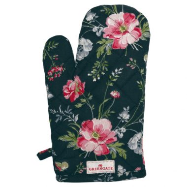 北欧インテリア雑貨 GREENGATE グリーンゲイト ミトン-Grill glove Meadow black