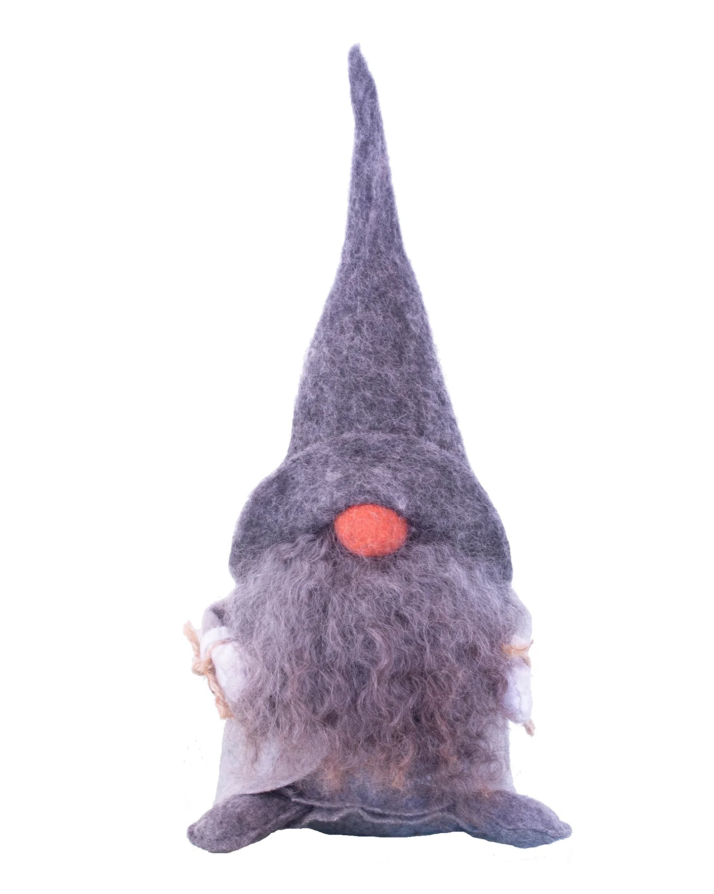 【 Åsa's Tomtebod 】 トムテ Carl グレー、赤 35cm