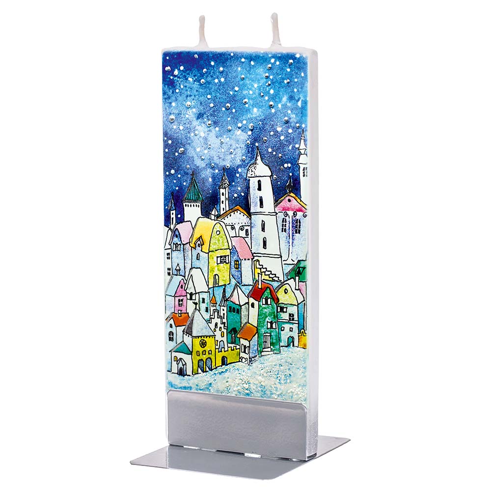 Flatyz 町の風景(冬) D18001 キャンドル