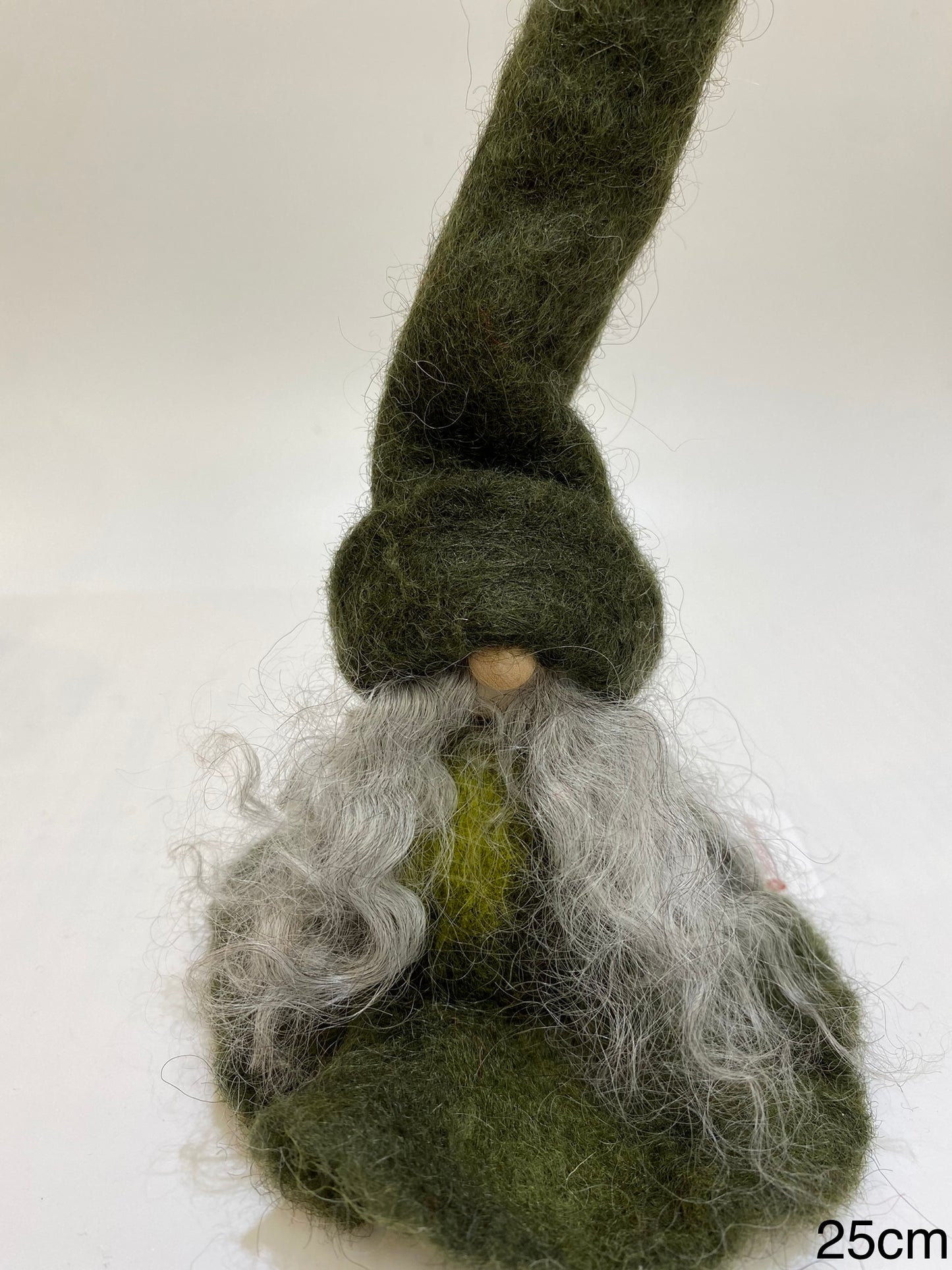 【 Åsa's Tomtebod 】 トムテ Flickan Tovaグレー、赤、緑 25cm