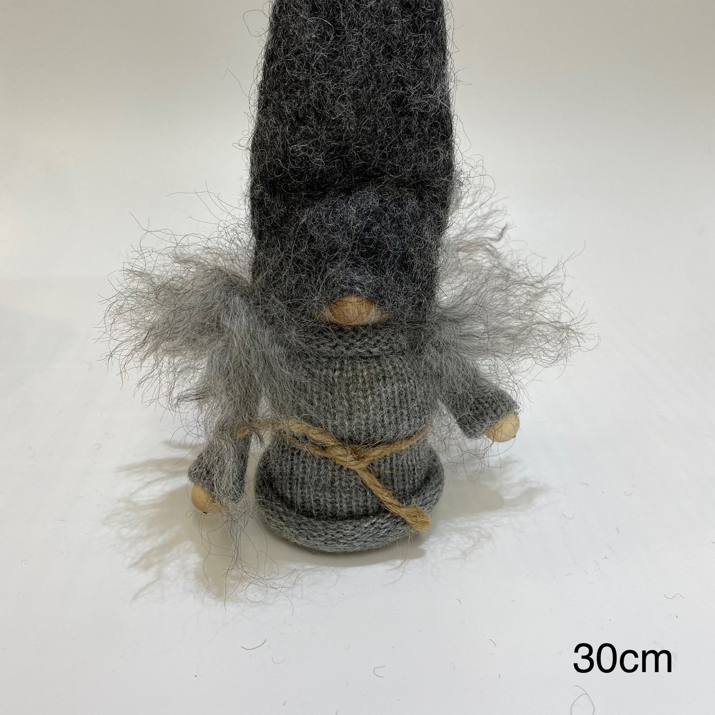 【 Åsa's Tomtebod 】 トムテ Tomtemorグレー、赤30cm