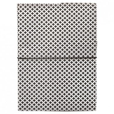 北欧インテリア雑貨 GREENGATE グリーンゲイト ノートブック-Notebook Sasha dark grey w/elastic A4