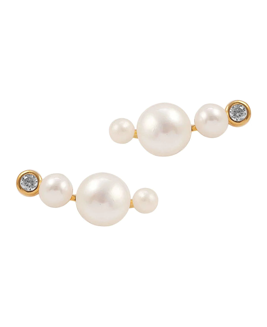 【 Hultquist Copenhagen 】 Agnes croissant earrings