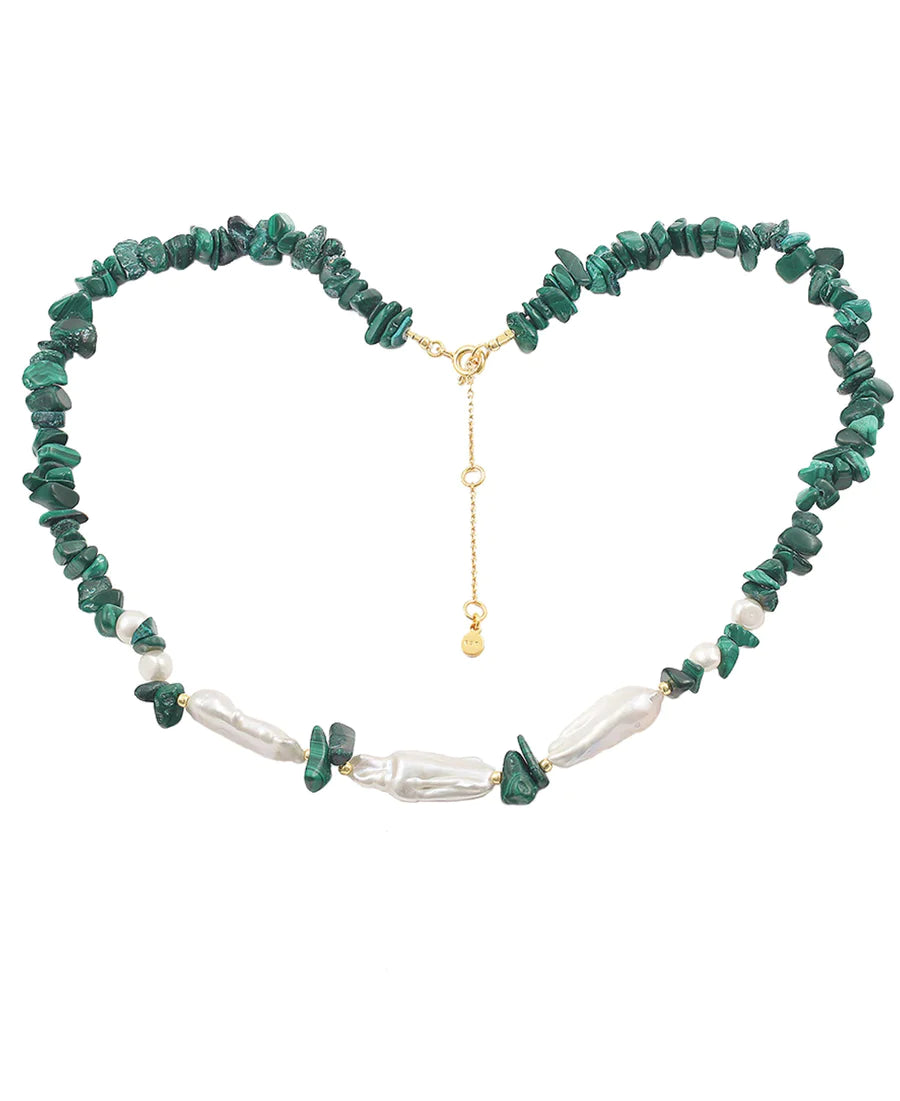 【 Hultquist Copenhagen 】 Green Ellie necklace