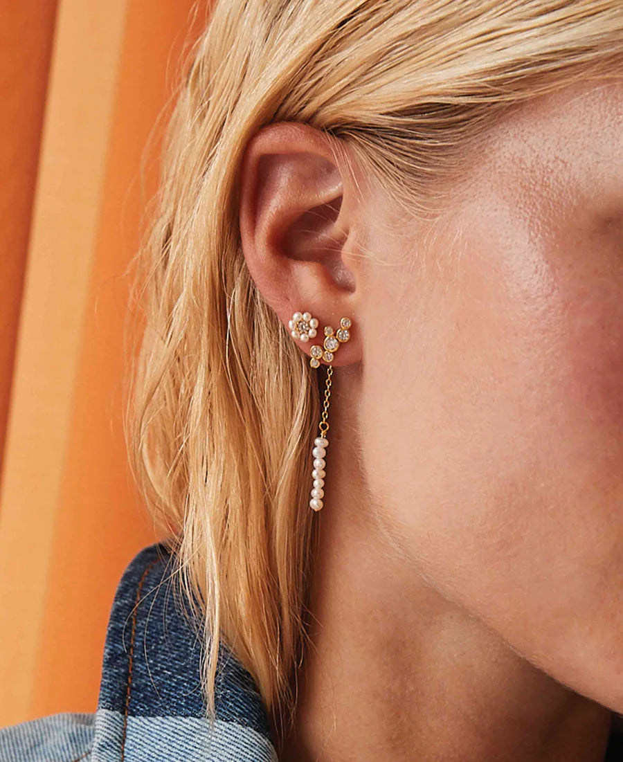 【 Hultquist Copenhagen 】 Aya flower pearl sticker