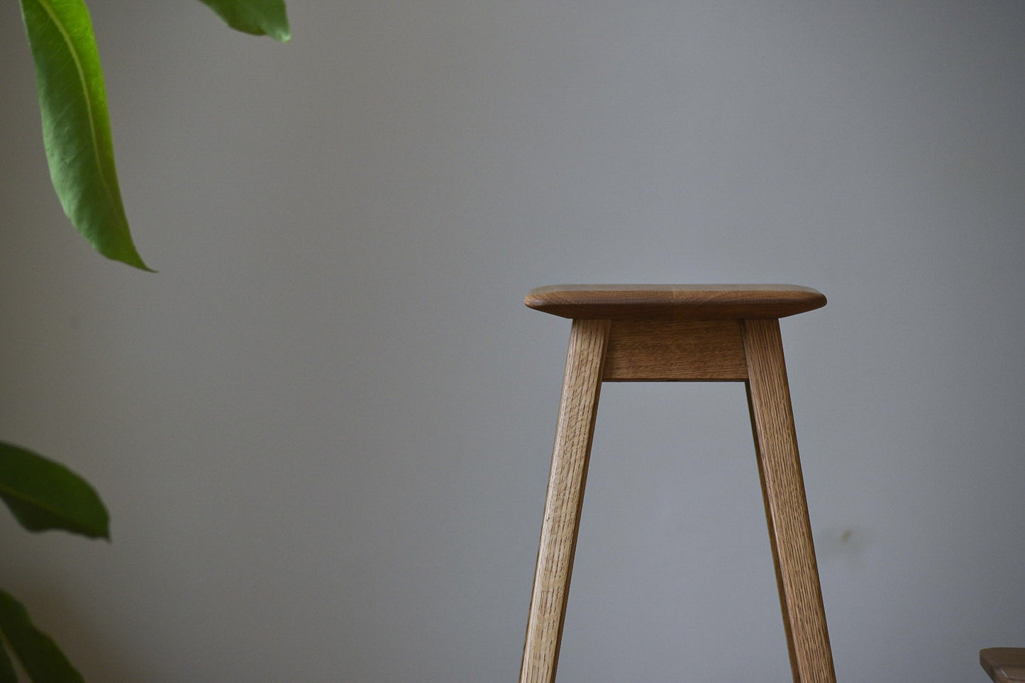WOOD IN WOOD FURNITUREハイスツール Type2 (足掛け付き)(送料込み)