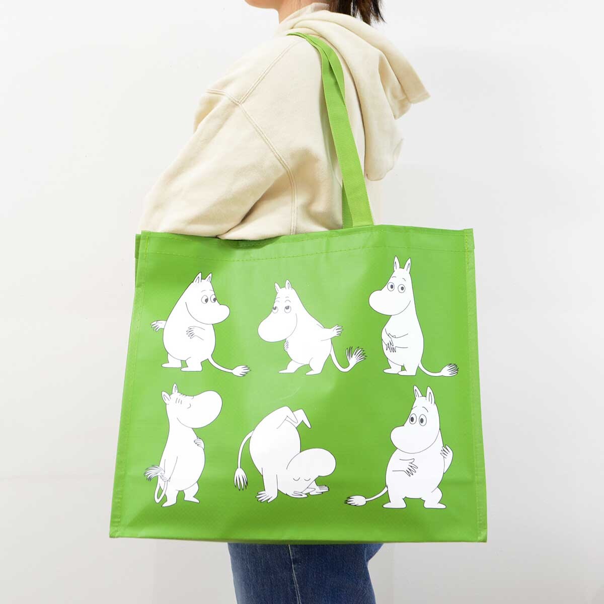 [Blue House］ムーミントートバッグ　ムーミン　80th