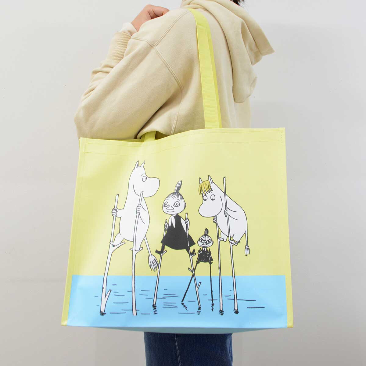 [Blue House］ムーミントートバッグMoomin on stilts