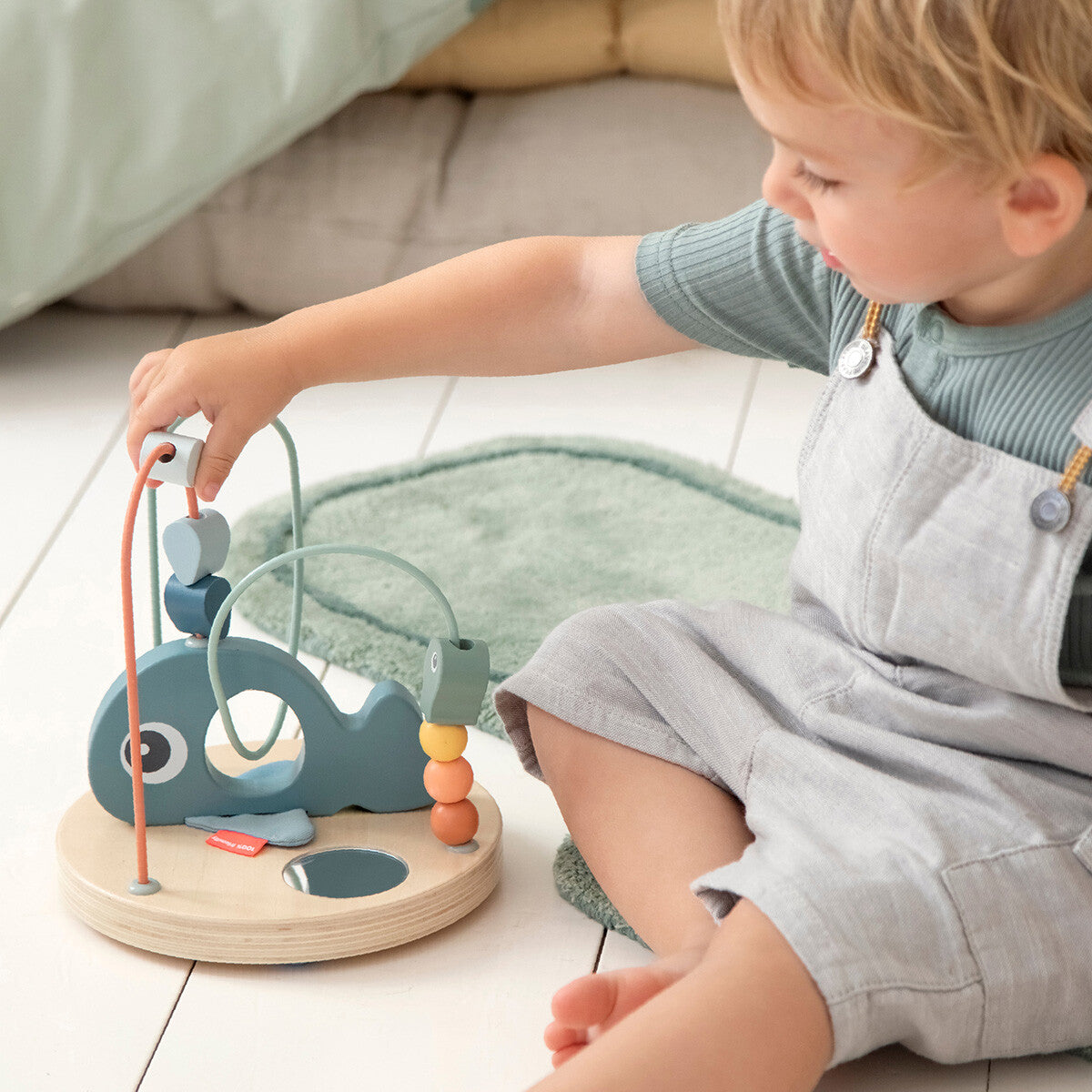 [done by deer］ビーズメイズウォリー　ブルー