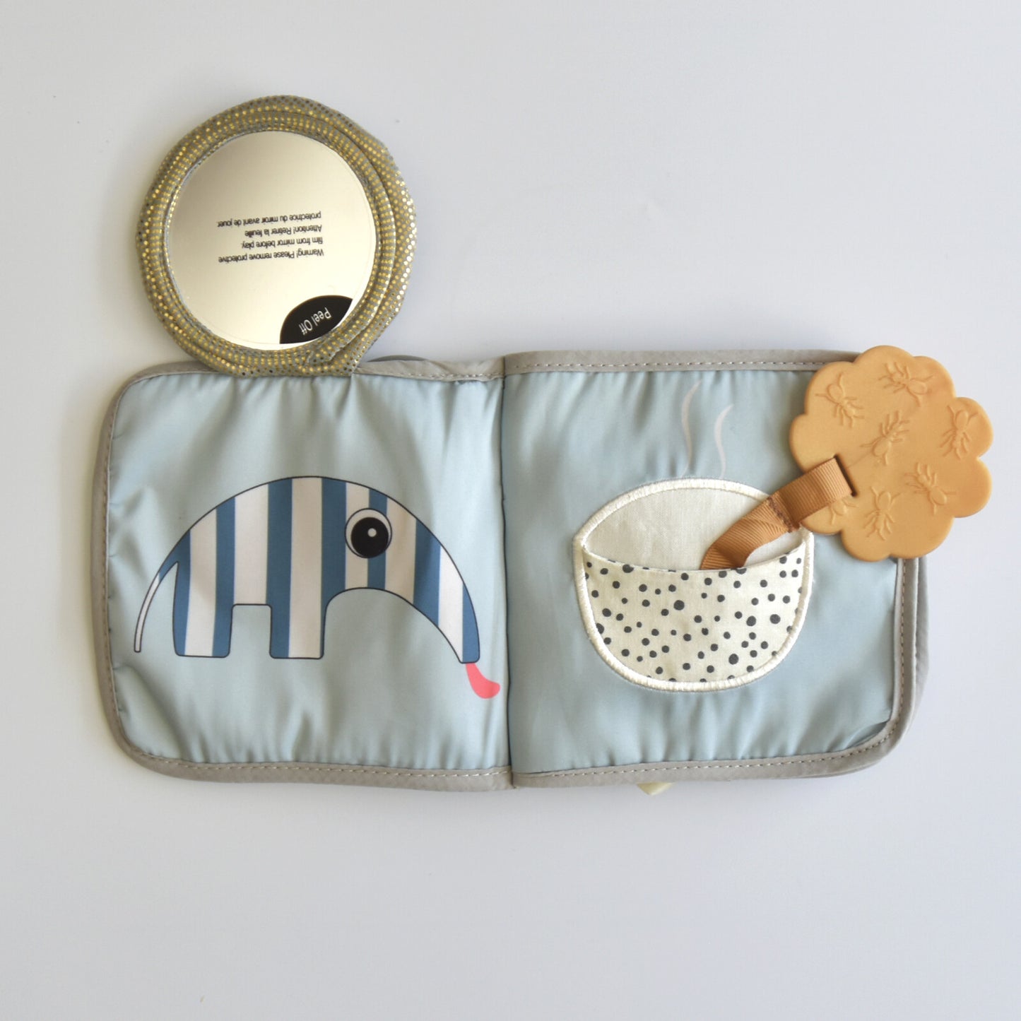 [done by deer］アクティビティブックエルフィー　グレー