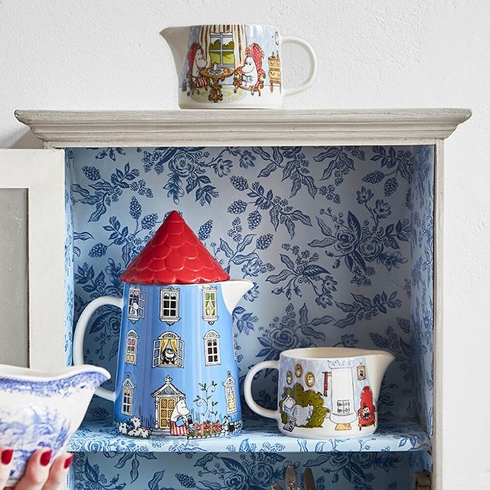 「ムーミン アラビア ( MOOMIN ARABIA )」 ムーミンハウス 蓋付ピッチャー 1.0L