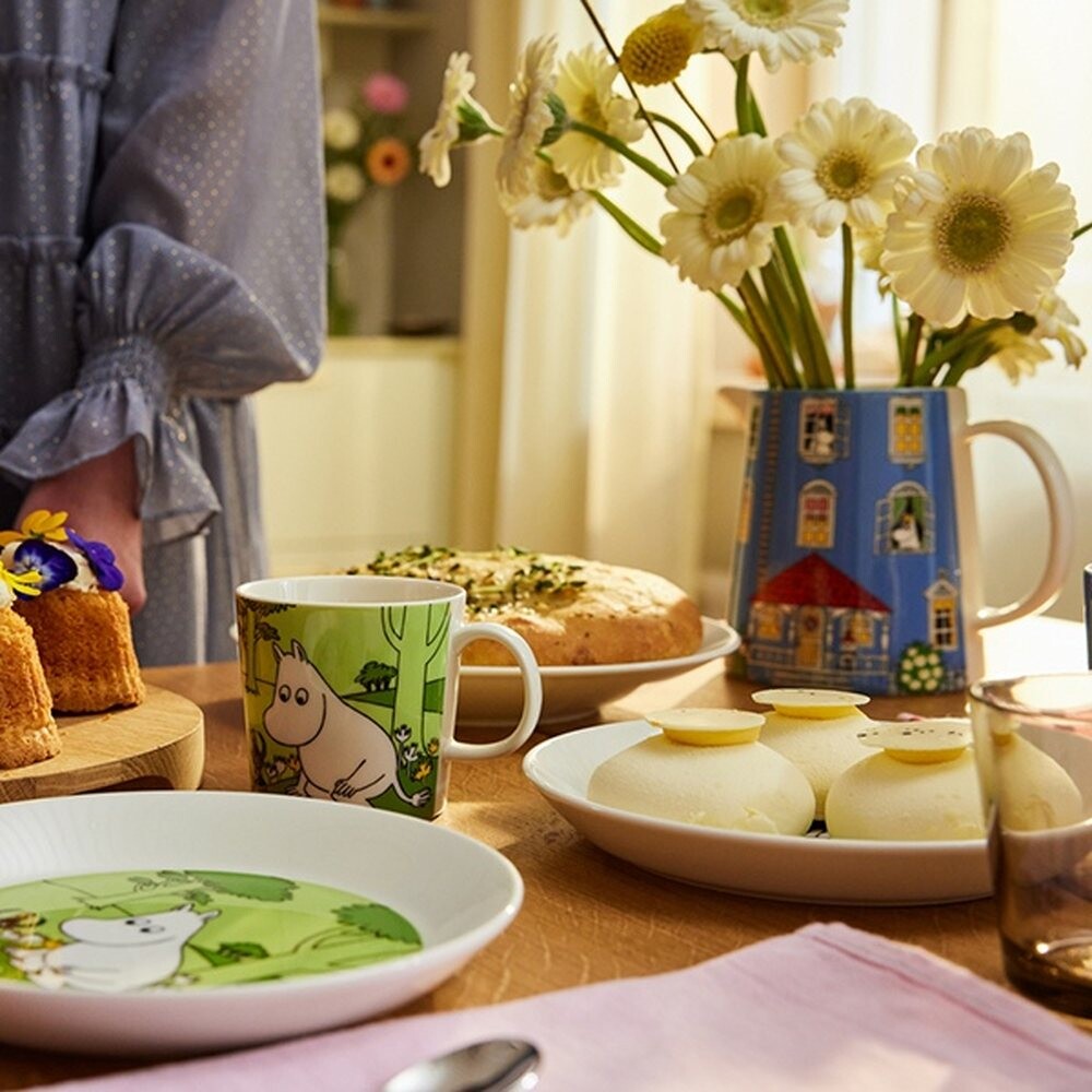 「ムーミン アラビア ( MOOMIN ARABIA )」 ムーミンハウス 蓋付ピッチャー 1.0L