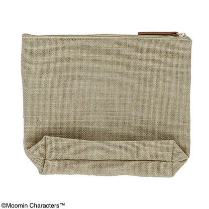MOOMIN ムーミン ジュートフラワー ポーチ