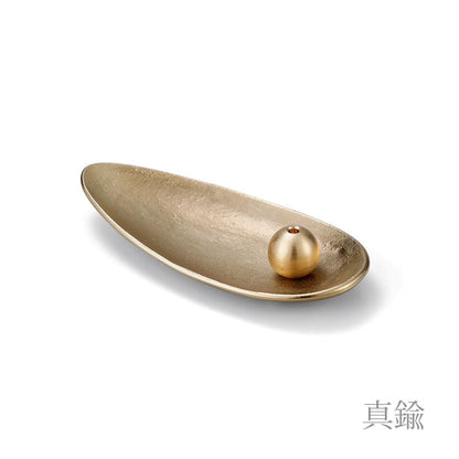 【能作】香の器セット - 笹 - 真鍮