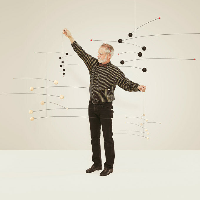 Flensted Mobiles]フローイングリズムイエロー《モビール》 – Lycka