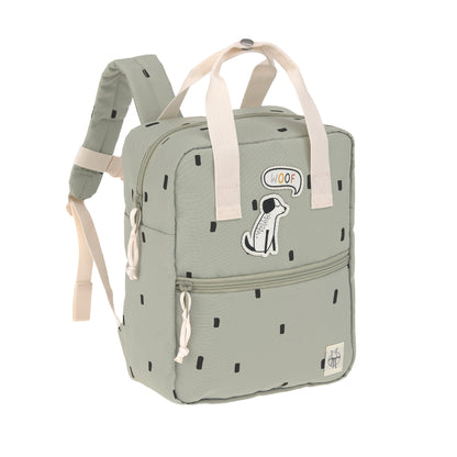 Mini Square Backpack Happy Prints ミニスクエアバックパック ライトオリーブ