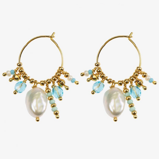【　Hultquist Copenhagen　】Ocean earrings