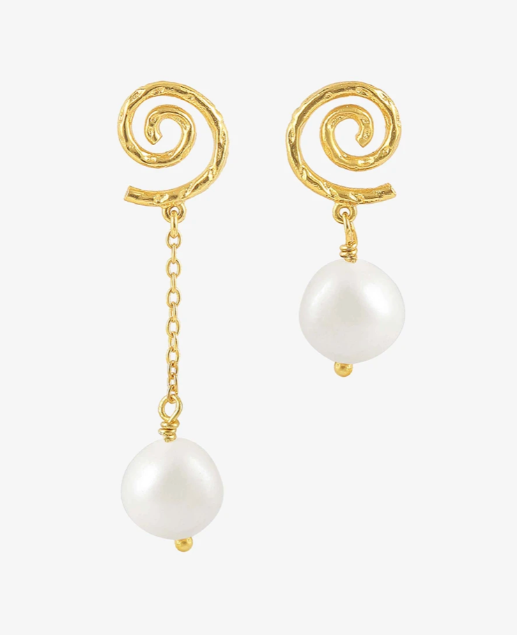 【　Hultquist Copenhagen　】 Twirl earrings