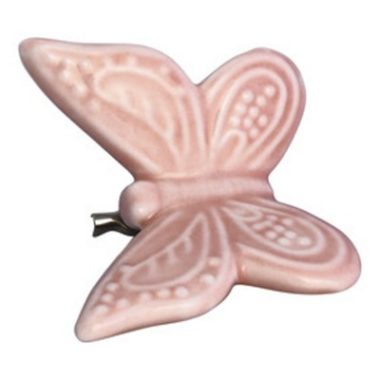 北欧インテリア雑貨　GREENGATE グリーンゲイト　バタフライオーナメント-Butterfly ornament pale pink w/clipl arge