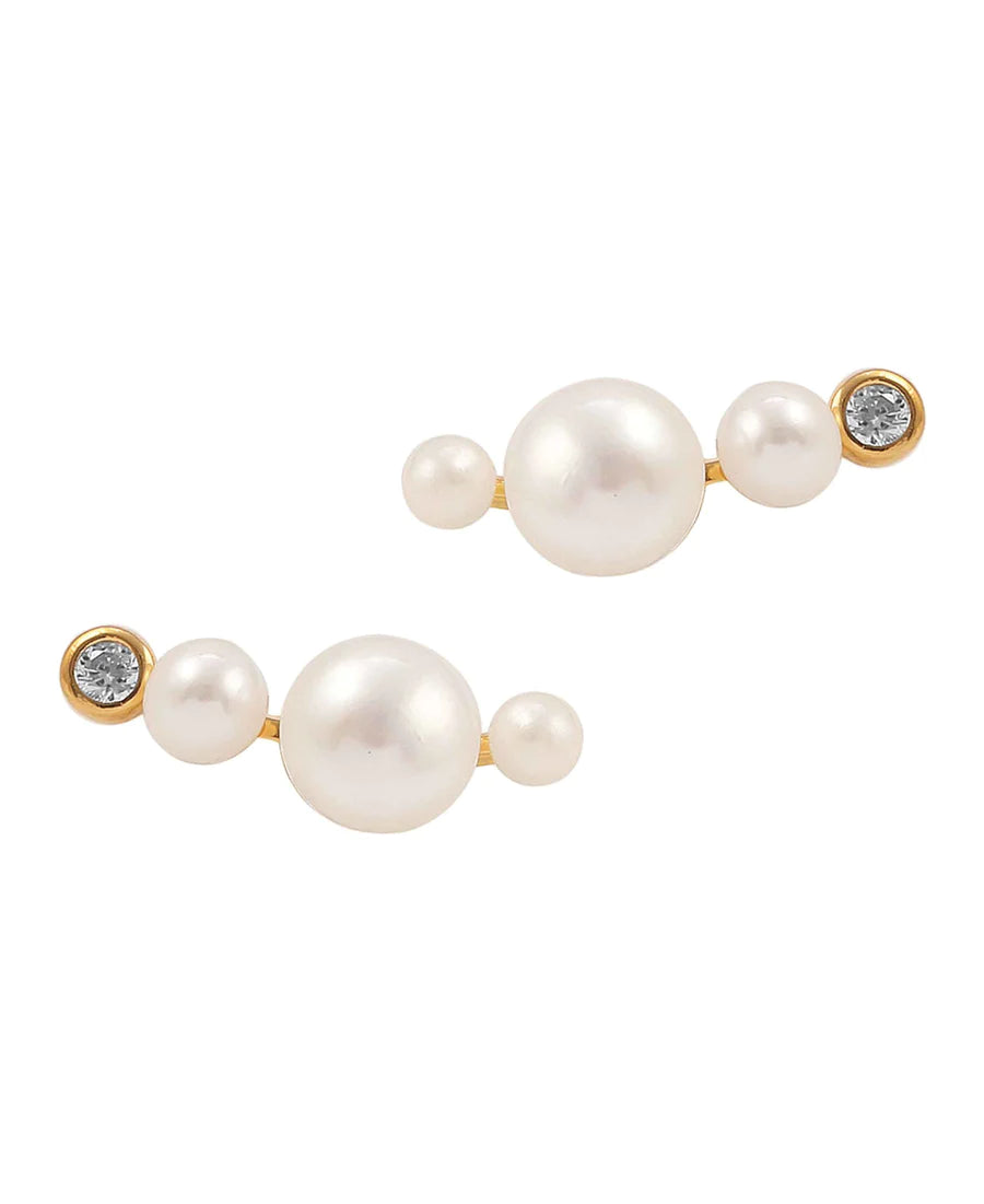 【　Hultquist Copenhagen　】  Agnes croissant earrings